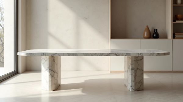 Découvrez notre sélection de tables basses en marbre élégantes