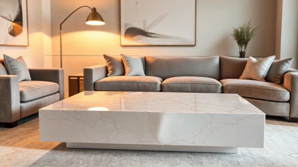 Les meilleures tables basses en marbre pour un intérieur chic